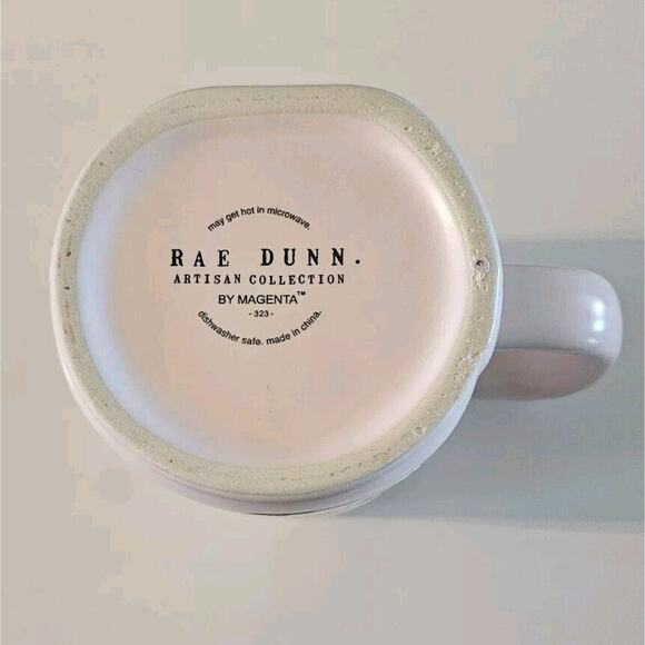Rae Dunn Artesian Collection by Magenta "BLUSHING BRIDE" Pink Mug - Picture 2 of 2